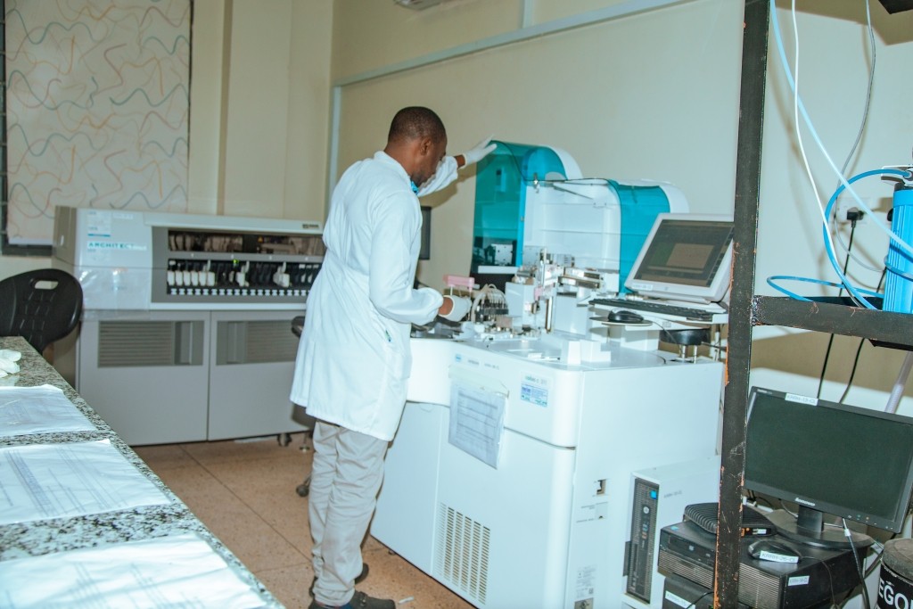 Modern hospital facility